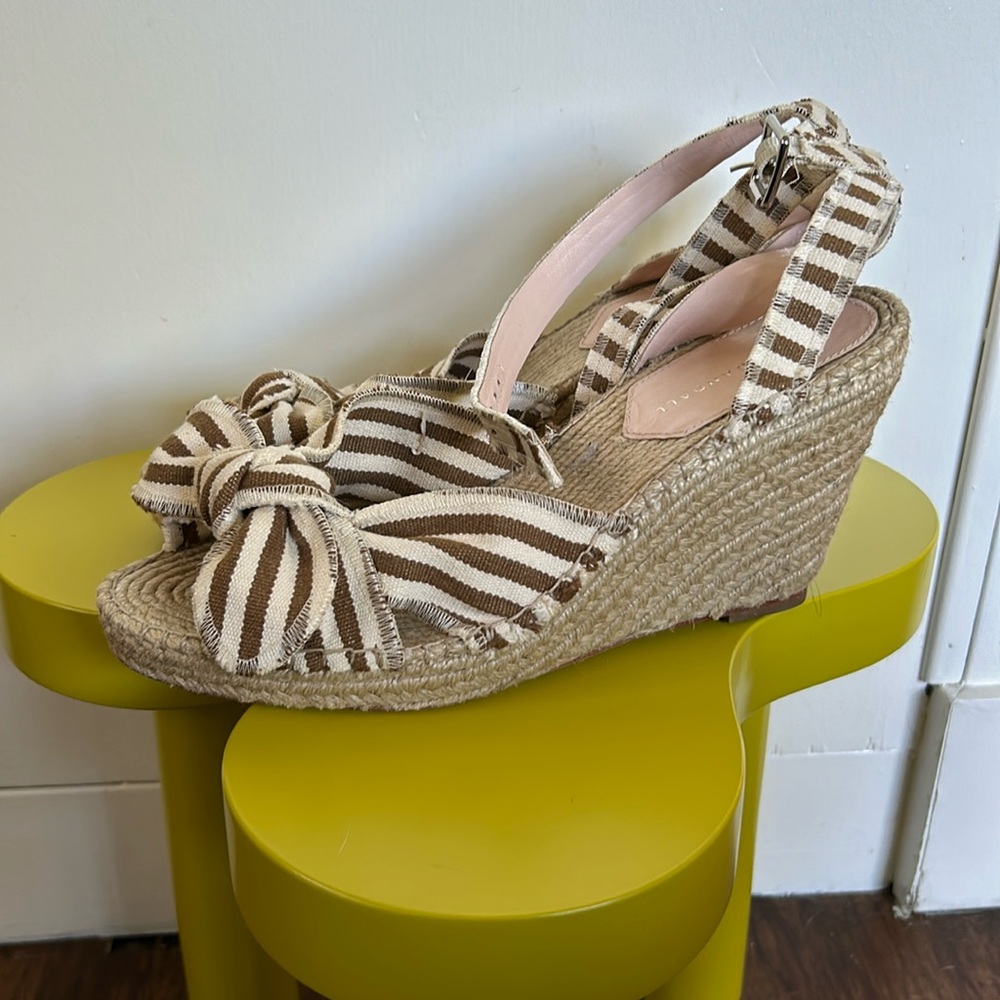 LORFFLER RANDALL WEDGE ESPADRILLES